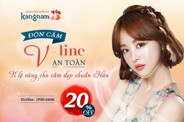 OFF 20% – Độn cằm V-line an toàn Tỉ lệ vàng cho cằm đẹp chuẩn Hàn