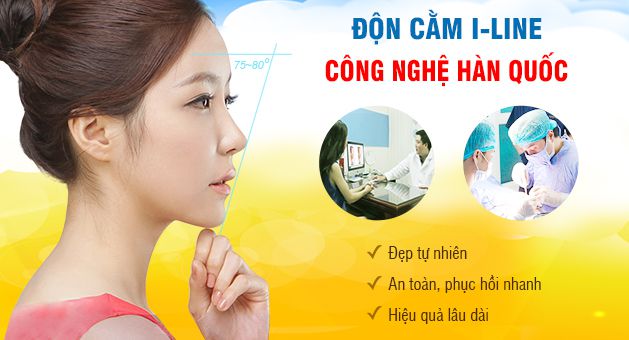Độn cằm ngắn cho khuôn mặt thanh tú