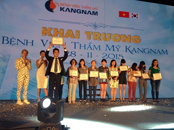 Tường thuật trực tiếp sự kiện khai trương BVTM Kangnam 16